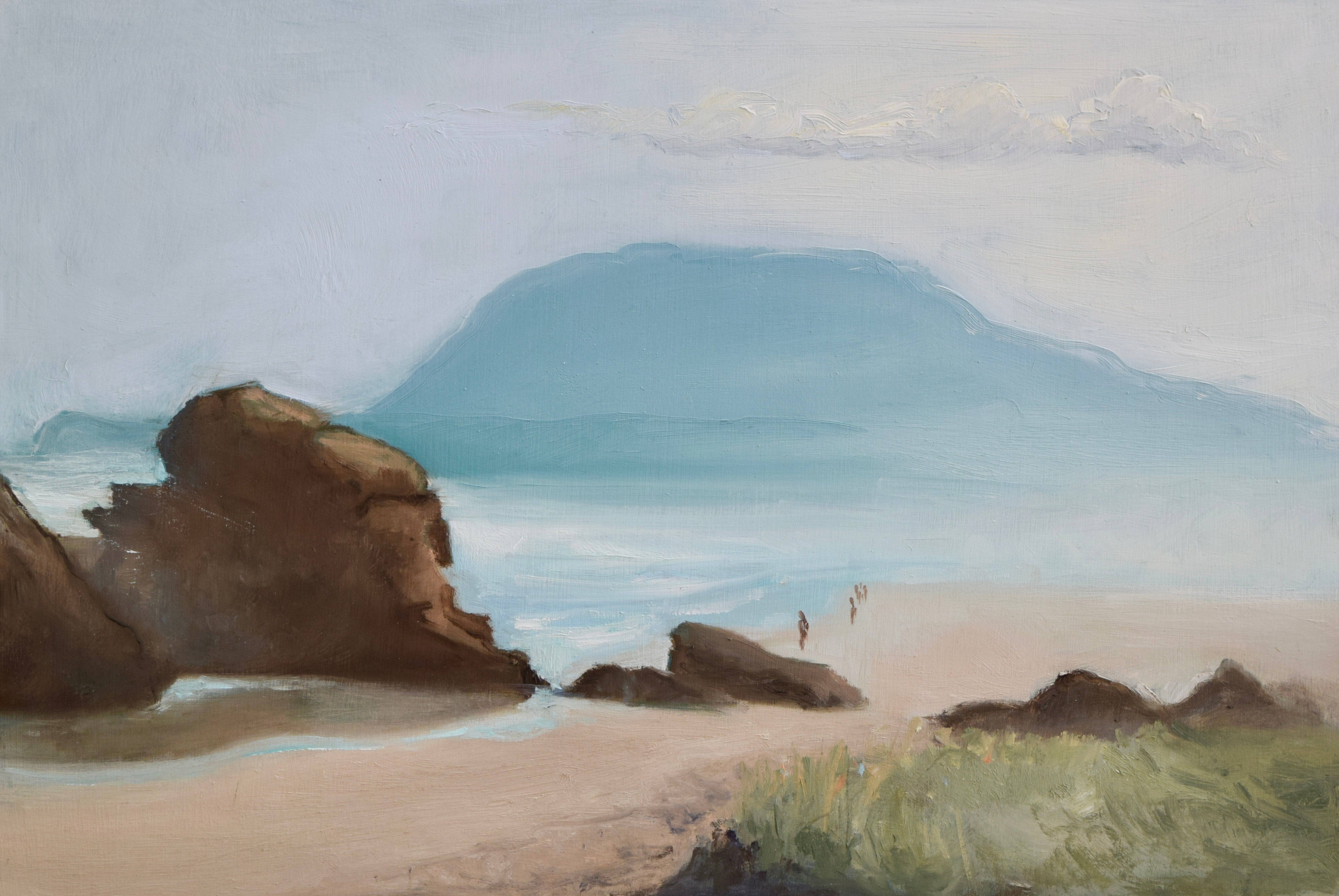 View to Brother Mountain, Lighthouse Beach